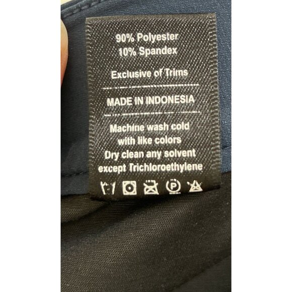 Public Rec Dealmaker Chino Navy Blue Slim Fit Performance Pants Joggers 33/28 - Picture 2 of 8